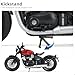 Risopen 1:12 Motorcycle Model Toy for Triumph Bobber Bonneville Alloy Die-cast Motorcycle Model No Assembly Required Mini Moto Collection Gift for Adult （Red）