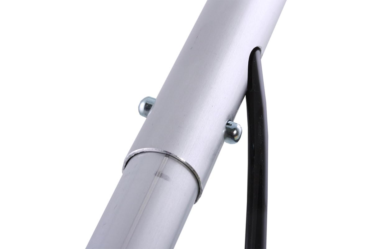 Adapter Wasseranschluss Teleskopstange, R1/4 Zoll, 8 mm Schlauch | Umbausatz aus Aluminium & Messing zur Nachruestung von Wasserteleskopstangen. Kompatibel mit Wasserbuersten &