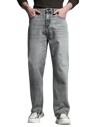 Image of Jack & Jones Men's Loose Fit Jeans | High Rise | Jeans for Men