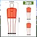 Shappy 3 Pcs 68.9 Inch PVC Soccer Kick Training Mannequin Soccer Training Dummies Adults Soccer Mannequin Goal Equipment