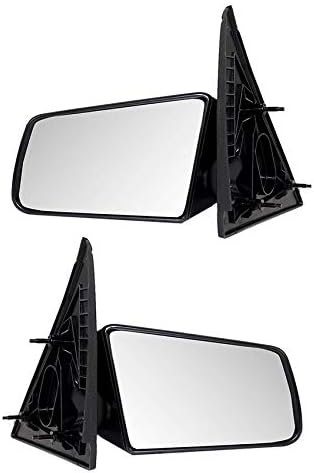 New OEM Pair Of Door Mirrors Compatible With Chevrolet General Motors GM GMC Oldsmobile Blazer Bravada Jimmy Envoy SLE SL LS 1994-2003 2004 2005 By