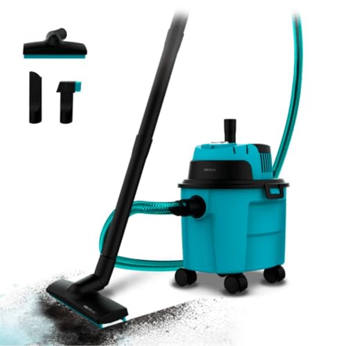 Cecotec Aspirapolvere Solidi e Liquidi 10 L Conga Rockstar Wet & Dry Compact. 1000 W, 18 kPa, Doppia...