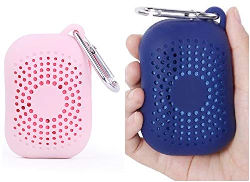 Pack de 2 llaveros con clip de metal fuerte Cover