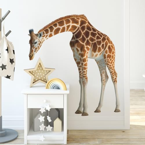 Vinilos decorativos jirafa para habitación infantil miniatura 5