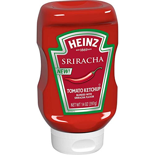 Image of Heinz Sriracha Tomato Ketchup Blended with Sriracha Sauce (6 ct Pack, 14 oz Bottles)