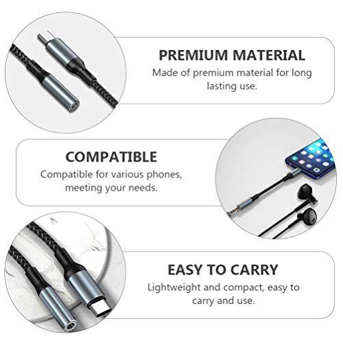 ULTECHNOVO Tipo- C a 3. 5Mm Tipo- C Placa de Som Placa De Áudio Conversor Adaptador de Cartão de Som