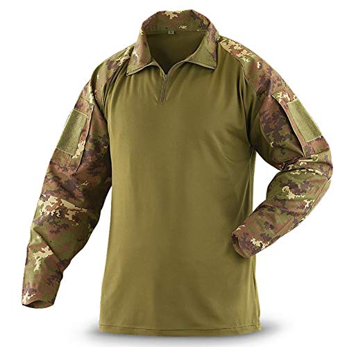 Mil-Tec Combat Shirt Vegetato Woodland