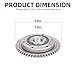 Starter Clutch One Way Bearing Gear Gasket Kit for Yamaha YFM660R Raptor 660R 2002 2003