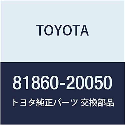 TOYOTA (toyota) Genuine Parts Transmission, Indicator Lamp Assy Hiace Truck Part Number 81860 – 20050