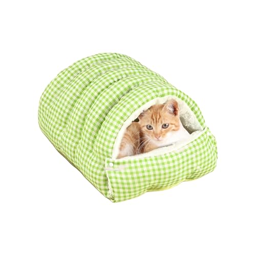 Dreuhuing Katzenbett für den Innenbereich, maschinenwaschbar, Tiermöbel, Katzenhöhle, Haustierbett für kleine, mittelgroße und große Rassen, Wohnzimmer, Innenhof, Balkon, Hinterhof, Spielen, Ausruhen