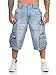 Produktbild Jet Lag Herren Denim Cargo Shorts Modell 007 in Light Navy oder Denim Bleached, Größe:XL, Farbe:Denim Bleached