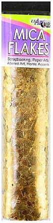US Art Quest Mica Flakes large gold each [PACK OF 4 ]