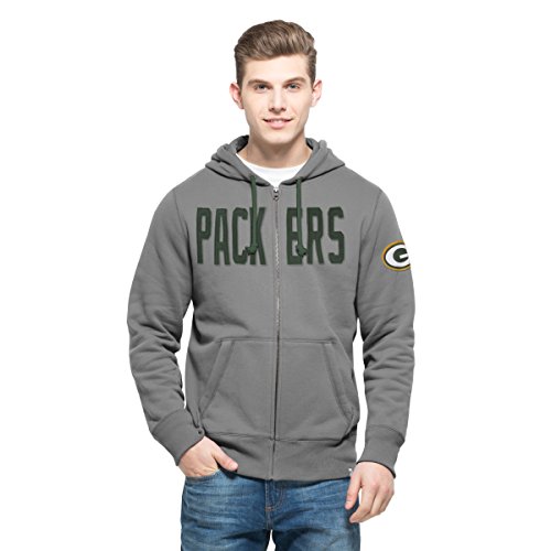 NFL Men's '47 Brand Cross-Check Full Zip Hood