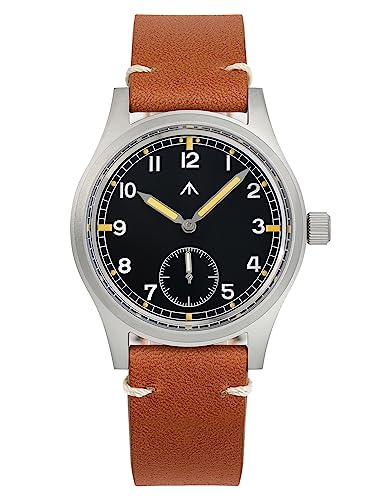 Image of TACTICAL FROG Militado D12 Military Mens Watch VD78 Quartz Sapphire Crystal C3 Super Luminous 36mm Dial Military-Style Dress Watches, 100M Waterproof