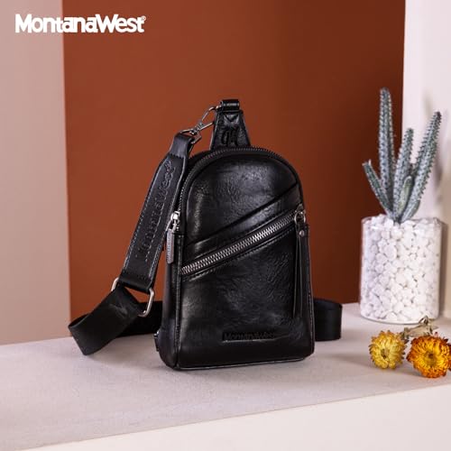 Image of Montana West Small Crossbody Sling Bag for Women Cute Cross Body Fanny Pack Purse