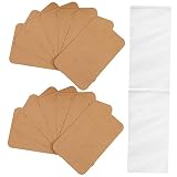 jojofuny 1Ensemble Cartes Affichage Porte Clés avec Sacs Auto Scellants de Durable pour Clés et Accessoires pour Boutique