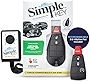 Simple Key, Key Fob and Key Programmer with Interchangeable 3 & 4 Button Keypads, Key Replacement Kit, Simple Key Programmer for Car Remote Start and Keyless Entry