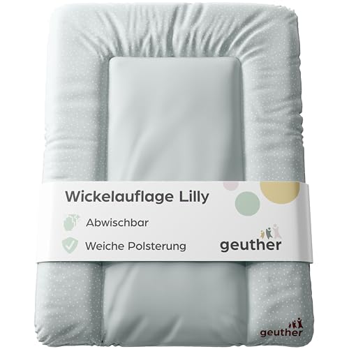Geuther Wickelauflage abwaschbar 52x75 cm | Wickelunterlage Lilly...