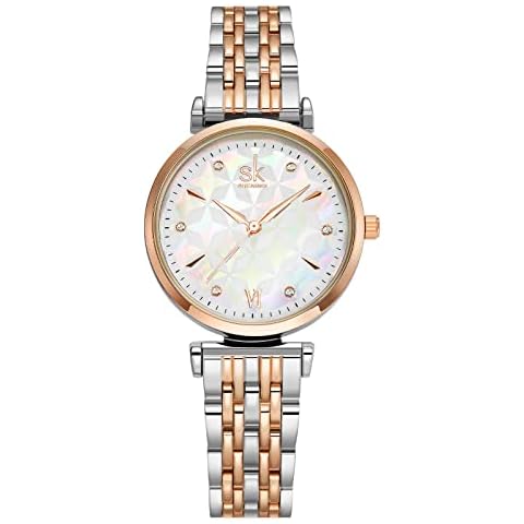 Reloj de Pulsera de Moda SHENGKE para Mujer Cover