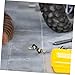 HEALLILY 2pcs Motorcycle Brake Bleeder Screws M10 Cap Covers Brake Bleeder Tool Accessories for Car and Bike