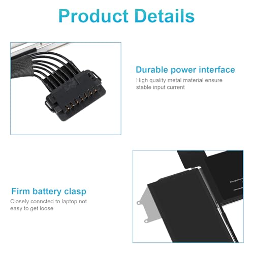 Image of ASUNCELL A2389 Battery Replacement for MacBook Air 13 Inch A2337 M1 (2020), EMC 3598, MGN53 MGN83 MGN63 MGN93 MGND3 MGN73 MGNA3 MGNE3