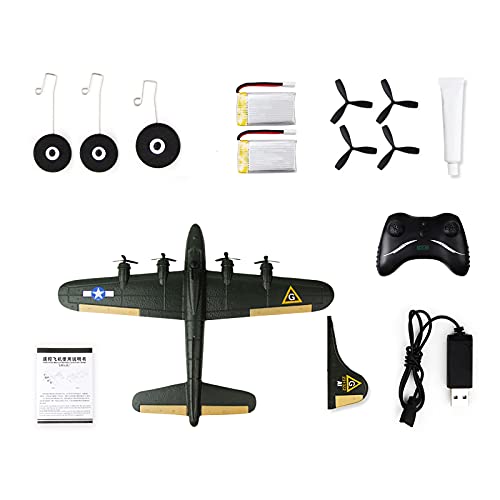 Epipgale B-17 Rc Plane Ready To Fly, Easy To Fly Rc Glider For Kids & Beginners, Hobby Remote Control Airplane For Adults, Rc Airplanes For Boys #TOP4