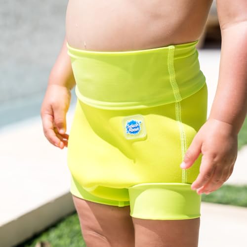 Couche de bain réutilisable Happy Nappy Splash About vert citron 0-3 mois - 2
