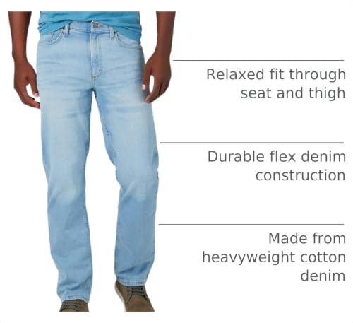 Image of Wrangler Authentics Men's Comfort Flex Waist Relaxed Fit Jean