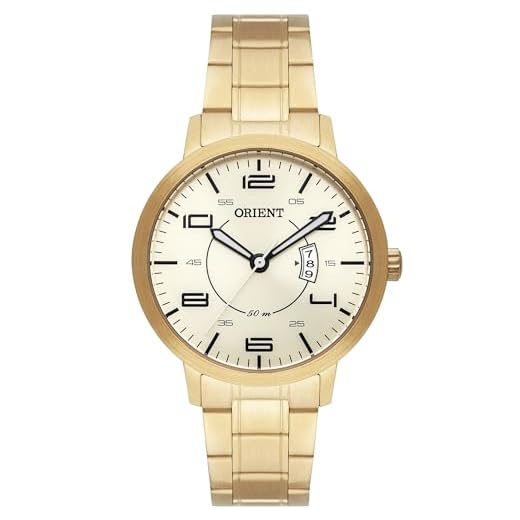 Relógio Orient Feminino Ref: Fgss1198 C2kx Casual Dourado