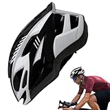 Casco para Ciclismo Adulto | Accesorios para Ciclismo Casco BTT,Protección De Seguridad con Hebilla De Barbilla Ajustable para Montaña Urbano Patinaje Scooter Deportes Exteriores Hombres