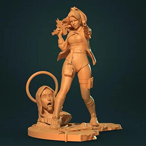 Figura modelo guerrero de fantasía 1:24 sin pintar