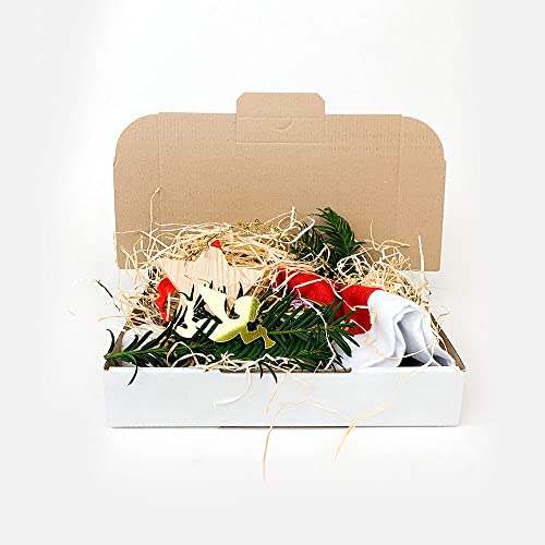 Feinkost Weihnachts Geschenk Set "1001 Nacht" Start-Up Geschenk Box mit Bio Gourmet Safran Gewürzsalz inkl. Rezeptheft, nachhaltiger Nikolausmütze und Weihnachtsdeko für Sie und Ihn Cover