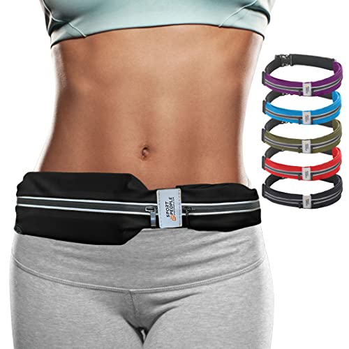 sport2people Running Belt for Men & Women,Phone Holder for Running,Reflective Running Gear