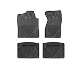 WeatherTech All-Weather Floor Mats for C/K Series Pickup/Silverado - 1st & 2nd Row - W26-W20 (Black)