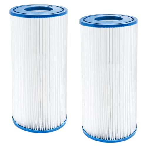 FFyan Filtro de Cartucho de 2 de Repuesto Cartucho de Filtro de Piscina para Intex A-Type Pool 29002 Cartucho para Bomba Bomba aspiradora