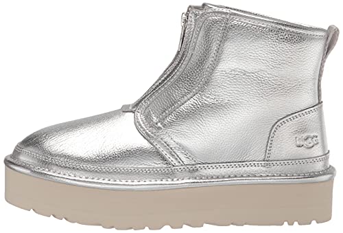 Neumel Platform Zip Shine Fashion Boot 