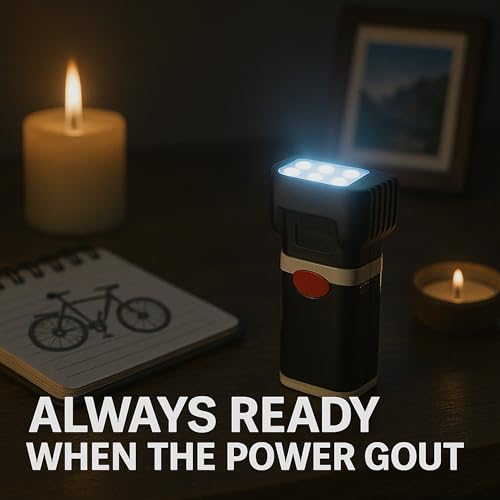 Image of IN SELECT High Lumens Mini LED Flashlight - Compact 9Volt Pocket Torch with Multi Modes Handheld Flashlight for Camping, Hiking, and Emergency Use (3 Pack,Battery Not Included)