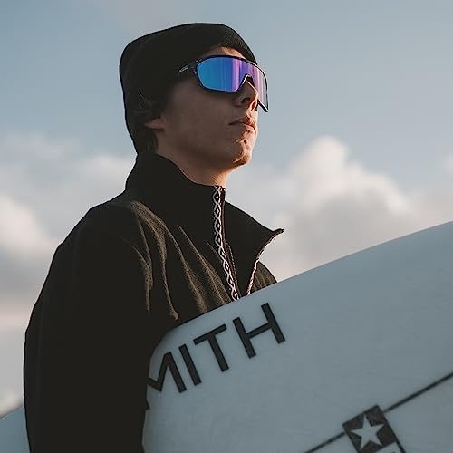 SMITH Boomtown Sunglasses with ChromaPop Shield Lens – Performance Sports Active Sunglasses – for Men & Women4