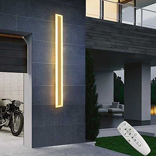 Applique murale extérieure LED IP65 contre l'obscurité extérieure télécommande incluse