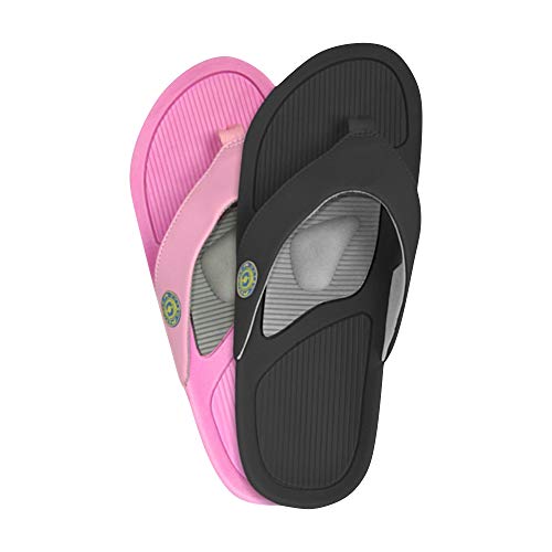 Sandália Total Support com Arco e Piloto, Ortho Pauher, Rosa, 37/38