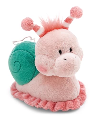 NICI 62888 - Peluche Caracol con Flor, 15 cm, Rosa, Animal Suave, tierno para abrazar y Jugar, para niños y Adultos, para Regalar NICI 62888 - Peluche Caracol con Flor, 15 cm, Rosa, Animal Suave, tierno para abrazar y Jugar, para niños y Adultos, para Regalar