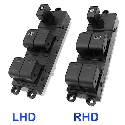 Interrupteur de fenêtre de remplacement pour commande de commande de vitre Nissan Navara D40 - 4