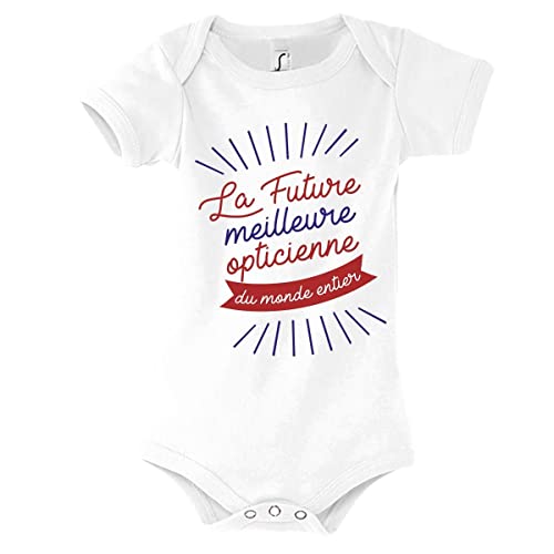 Body bébé future opticienne Planetee vêtement pour l'éveil au quotidien