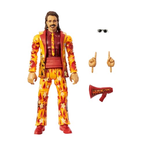 Mattel WWE Elite Action Figure Jimmy Hart Legends with Accessory, HVF58 - image 1