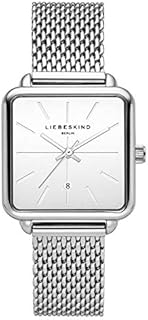 Liebeskind Damen Analog Quarz Armbanduhr mit Edelstahlarmband LT-0150-MQ