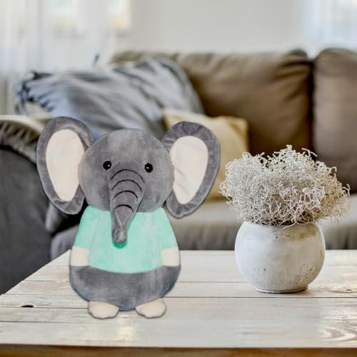 Image of Elephant in Dress Soft Toy, 22 cm for Kids