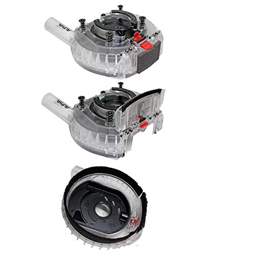 Alpha Dust Collection Ecog7Kit 7-9 Inch Angle Grinder Guard + 54 Inch Vac Hose #TOP2