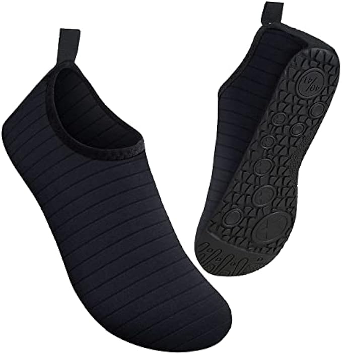 Metog Men Women Water Shoes Quick-Dry Aqua Socks Barefoot Slip-on for Sport Beach Swim Surf Yoga Exercise