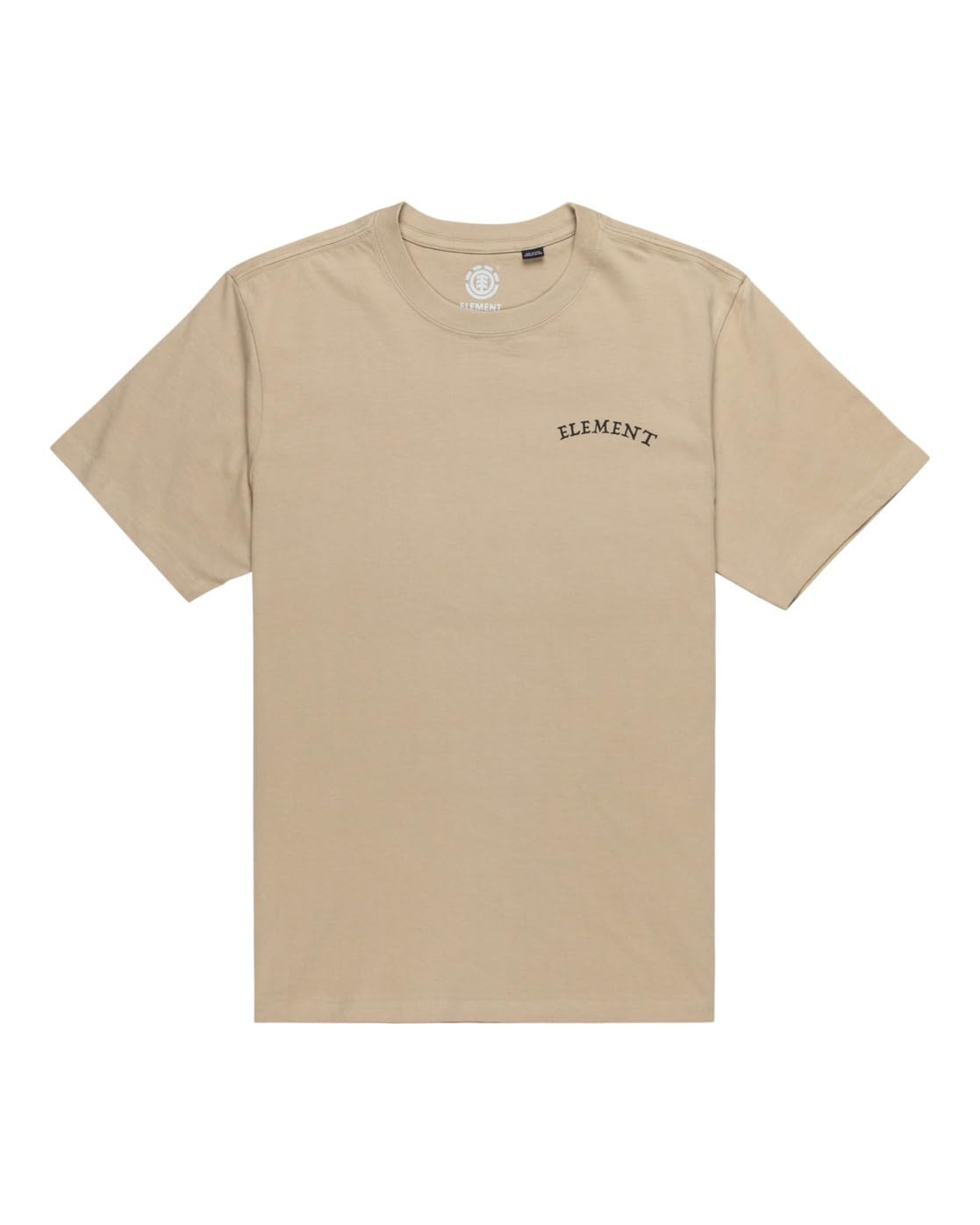 Element Ancient Universe - Short Sleeves T-Shirt - Men - Beige.