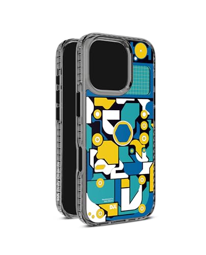 Image of DailyObjects Case for iPhone 16 Pro Compatible with Mag-Safe Wireless Charging, Stride 2.0 Calculator Slim Shockproof Back Cover with Inner Magnetic Ring